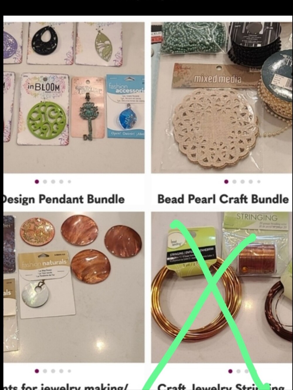 Hobby Lobby Pendant Collection with Gold and Brown Tones